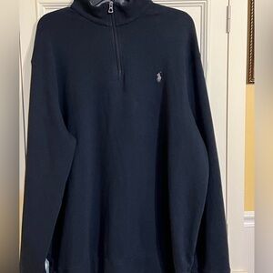 Polo Ralph Lauren Men's Navy Zip-Up Sweater